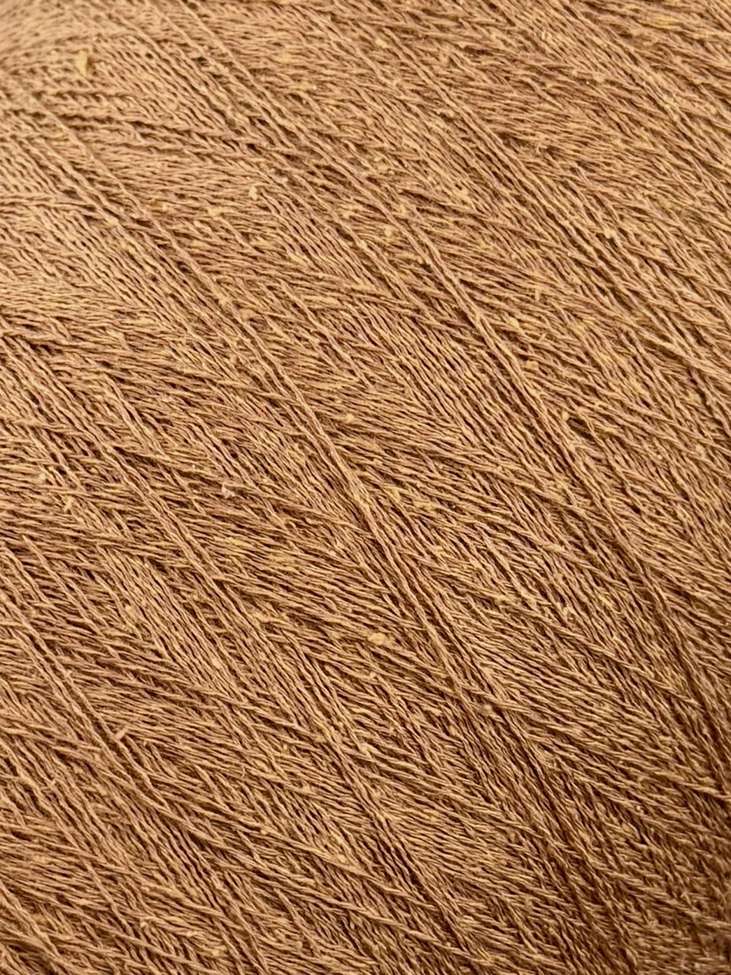 Toscano S.r.L. Art. Spezz 852 Nm 2/34 – Garn aus Seide, Baumwolle und Viskose col. 915 Karamell